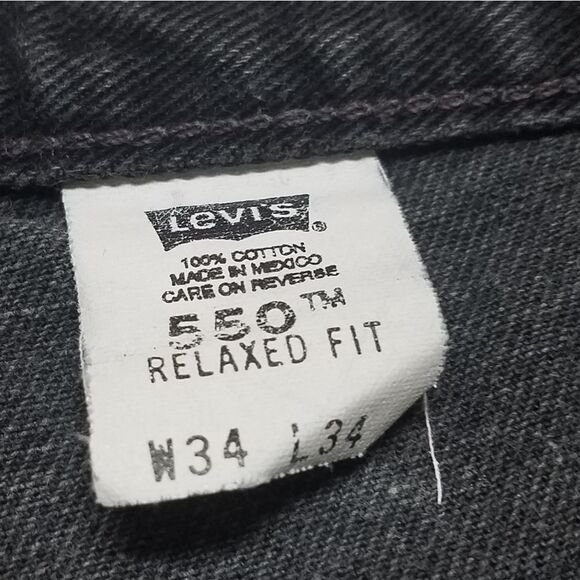 VINTAGE Black Levi's Jeans - Picture 11 of 12